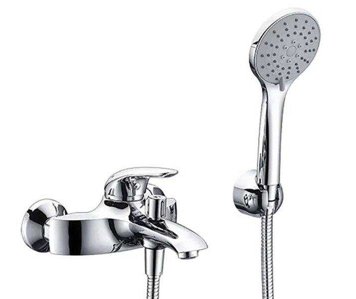 Смеситель для ванны WasserKRAFT Rossel с коротким изливом 2801 (детальная фотография), современные, hi-tech