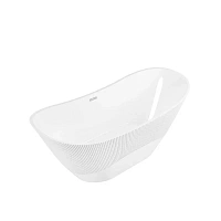 Ванна акриловая Grossman Galaxy, GR-2104, 170 x 75 см, отдельностоящая, белая