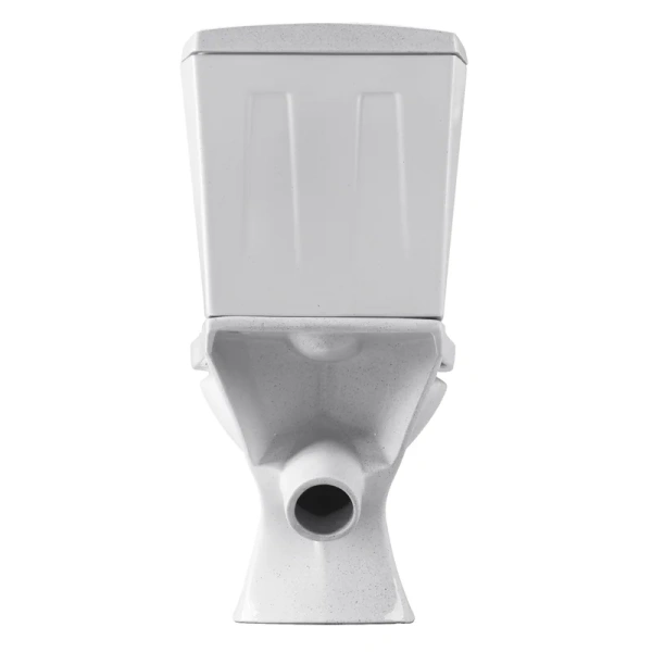 Унитаз компакт Santeri Ультра крап на белом 1.P401.3.S01.00B.F (детальная фотография), белые