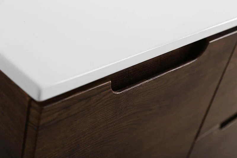 Тумба под раковину подвесная BelBagno Etna 100 см правосторонняя Rovere Moro ETNA-1000-2C-1A-SO-RW-R (детальная фотография) index_1