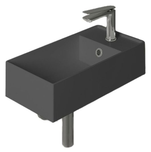 Раковина Simas Agile 50 см антрацит матовый AG50 antracite matt*1 (детальная фотография)