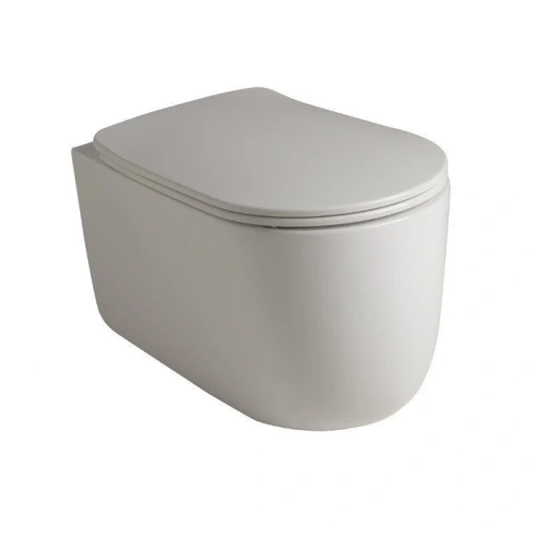 Унитаз подвесной Kerasan Nolita белый 531501 (детальная фотография)