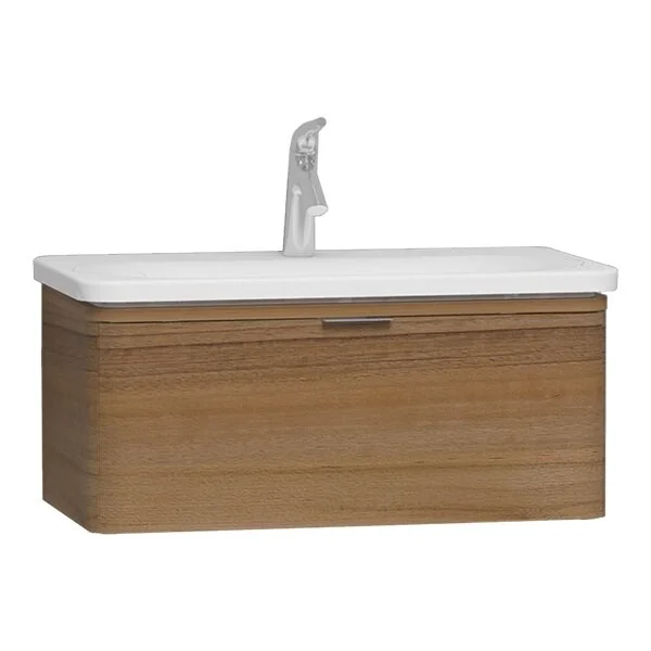 Тумба с раковиной подвесная Vitra Nest с 1 ящиком 80 см 56138 (детальная фотография)