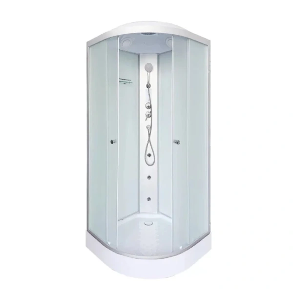 Душевая кабина Deto LM 90x90 см стекло матовое LM909GM+EL (детальная фотография)