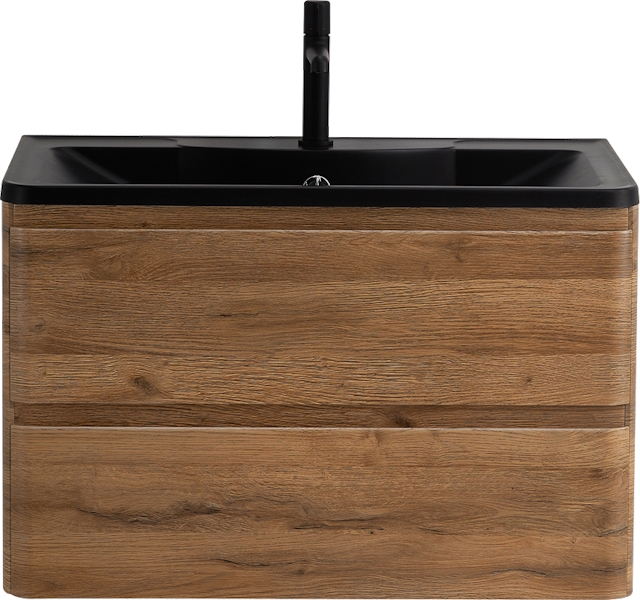 Тумба под раковину подвесная BelBagno Albano 80 см rovere rustico ALBANO-800-2C-SO-RR (детальная фотография), подвесная, пристенная