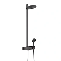 Душевая стойка Hansgrohe Pulsify черная матовая