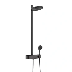 Душевая стойка Hansgrohe Pulsify черная матовая