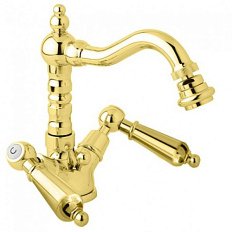 Смеситель для биде Cezares First золото 24 карат