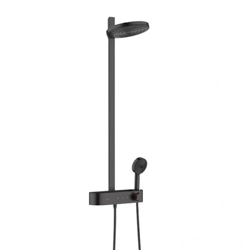 Душевая стойка Hansgrohe Pulsify черная матовая - фото 2