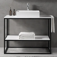 Консоль под раковину Abber Stein 106 см напольная