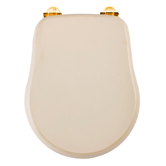 Крышка-сидение с микролифтом Migliore Bella фурнитура золото 20661 (детальная фотография)