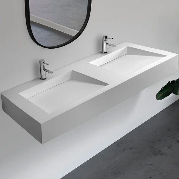 Раковина Abber Stein 152 см двойная AS2643-1.5 (детальная фотография)