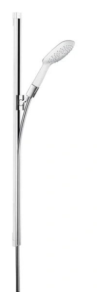 Душевой гарнитур Hansgrohe PuraVida 27853 с тремя типами струи (детальная фотография), душевые гарнитуры