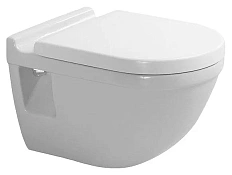 Унитаз подвесной Duravit Starck 3 белый