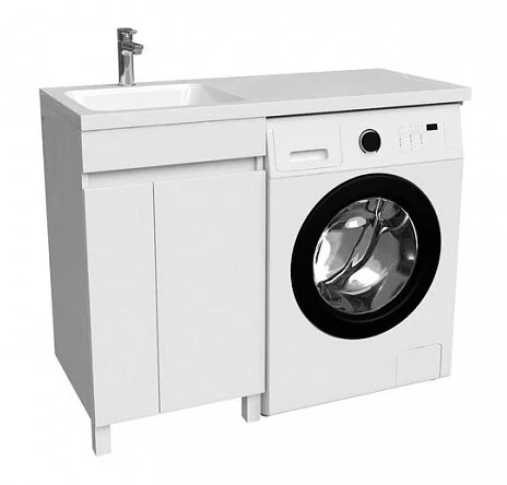 Тумба с раковиной напольная IDDIS Optima Home 120 см левая OPH12LDi95K (детальная фотография)