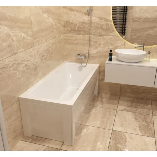 Акриловая ванна Timo RITTA1880, 180 х 80 см, цвет белый (детальная фотография), акриловые