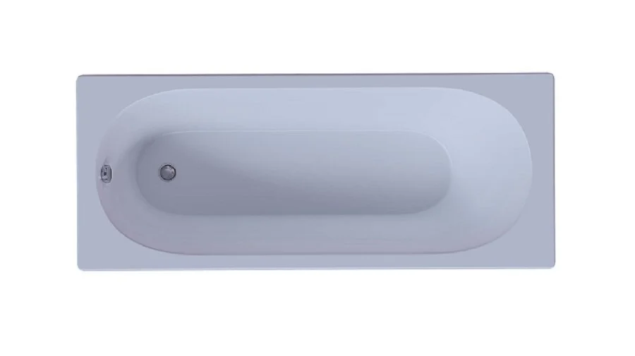Ванна акриловая Aquatek Оберон OBR150-0000002/OBR150-0000007, 150 x 70 см, с фронтальным экраном и каркасом, слив слева/справа, белая (детальная фотография), без гидромассажа