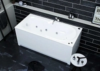 Ванна акриловая Акватек Леда 170x80 см с фронтальным экраном