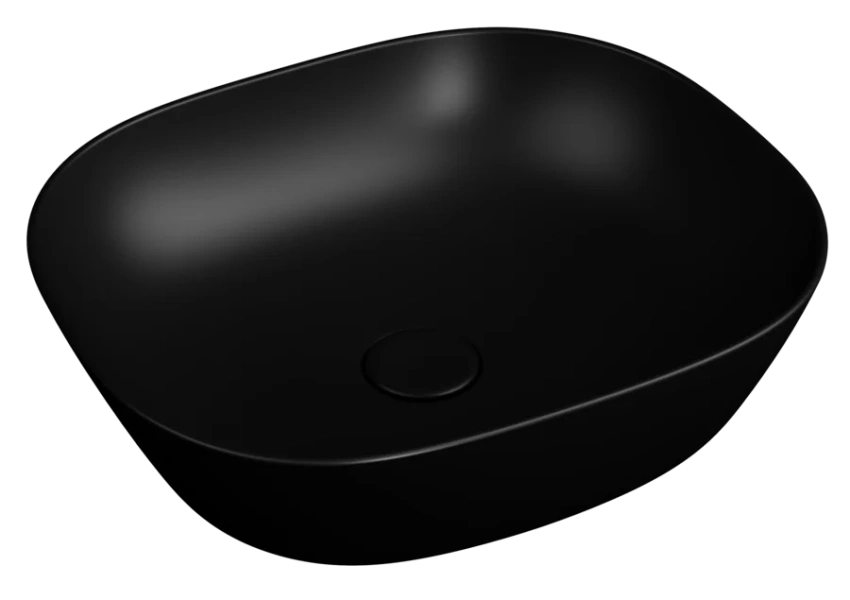 Раковина VitrA Plural 45 см черная матовая 7810B483-0016 (детальная фотография)