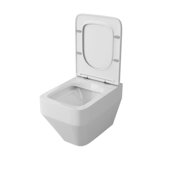 Унитаз подвесной OWL 1975 Eld Ruta-H с сиденьем DP микролифт OWLT190601 (детальная фотография), без бачка, со скрытым бачком