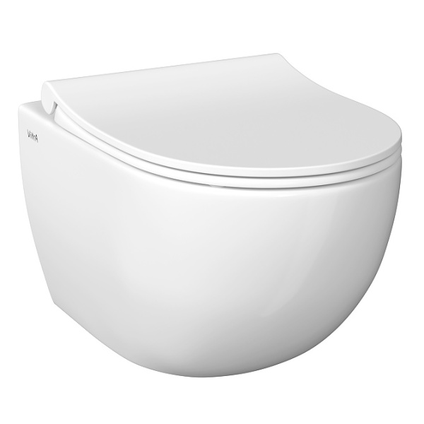 Унитаз подвесной VitrA Sento безободковый белый 7748B003-0075 (детальная фотография)