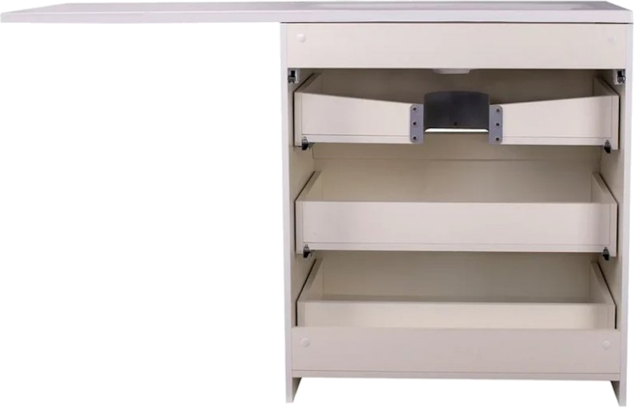 Тумба под раковину напольная Style Line Даллас 77 см белая СС-00002221 (детальная фотография), белая