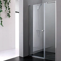 Душевая дверь в нишу Cezares Elena 153 см с прозрачным стеклом