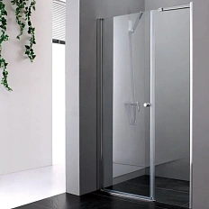 Душевая дверь в нишу Cezares Elena 153 см с прозрачным стеклом