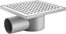 Душевой трап BERGES Trend 15 см хром