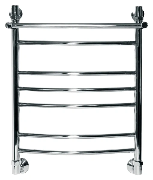 Полотенцесушитель водяной Ника Arc 60x60 см хром ЛД Г2 ВП 60/60 (детальная фотография)