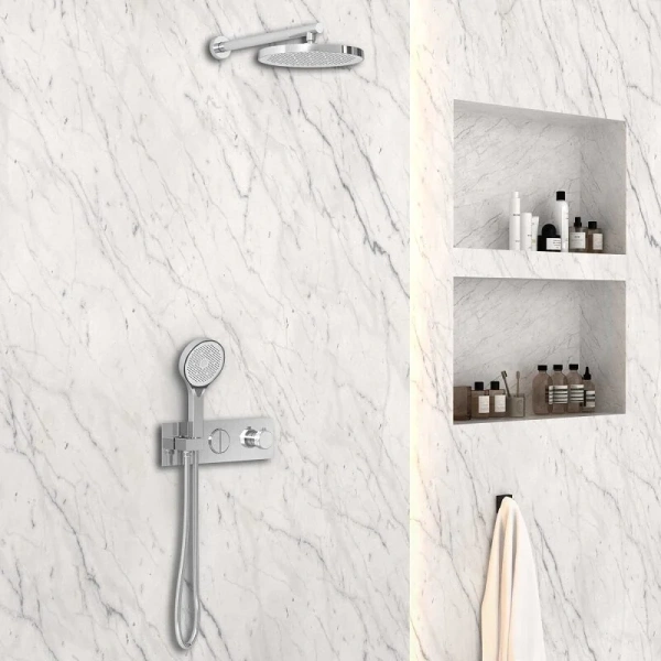 Душевой комплект Vincea VSFW-422T2 двухрежимный (детальная фотография), душевые комплекты, наборы