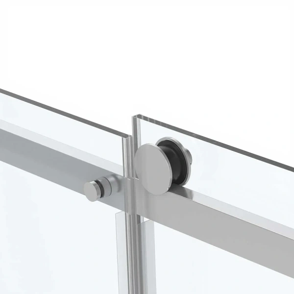 Душевой уголок Vincea Como Soft 130х100 см профиль хром VSR-1CS1013CL (детальная фотография), прозрачные