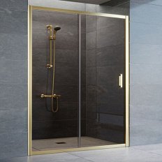 Душевая дверь стекло бронза Vegas-glass ZP 140 05