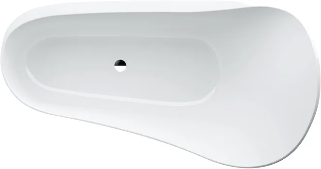 Ванна из материала Sentec Laufen Palomba 180х89 см отдельностоящая, белая 2.4580.2.000.000.1 (детальная фотография), белые