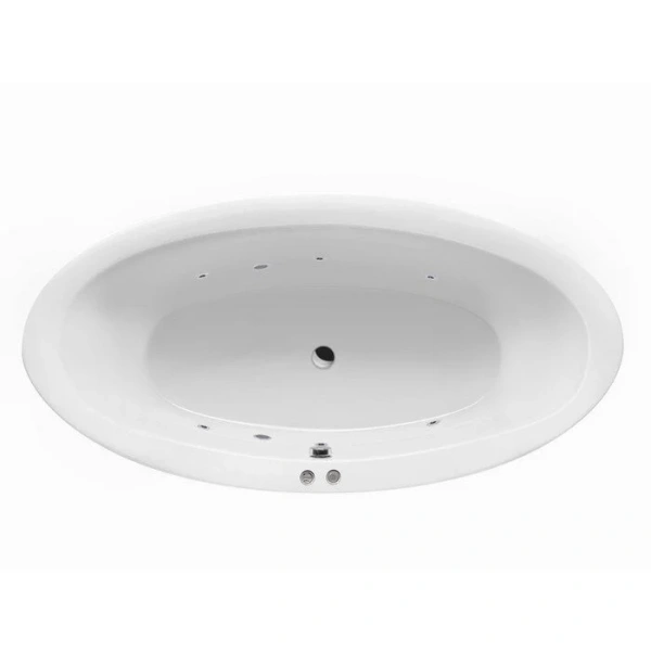 Ванна гидромассажная Excellent Lumina Soft 190 x 95 см, белый/хром, WAEX.LUM19.SOFT.CR (детальная фотография)