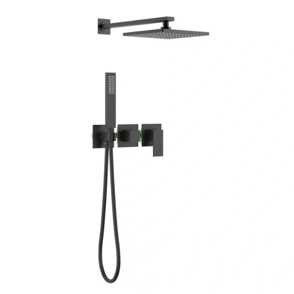 Душевой комплект Timo Selene черный SX-2169/03SM (детальная фотография)