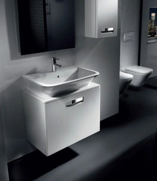 Раковина Roca The Gap 327476000 50 см 1 отверстие под смеситель (детальная фотография), в наличии, нет в наличии