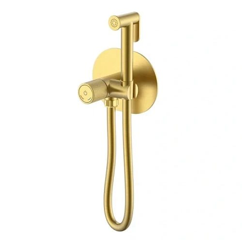 Гигиенический душ со смесителем Boheme Tech Mat Gold - фото 6
