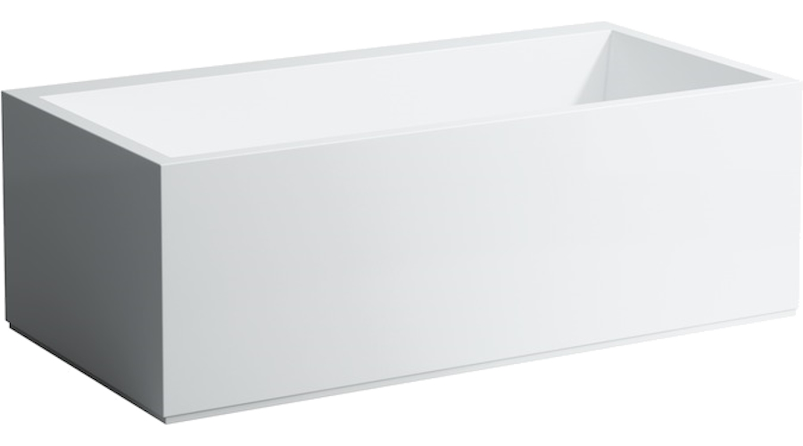 Ванна из материала Sentec Laufen Kartell 170х86 см с подсветкой перелива 2.2433.6.000.616.1 (детальная фотография), искусственный камень