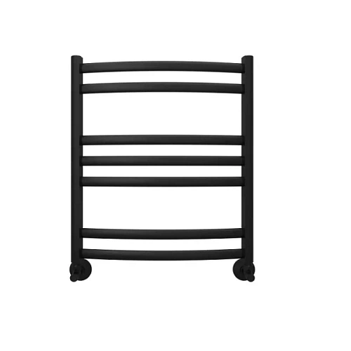 Полотенцесушитель водяной Акватек Лугано 50x60 см черный муар - фото 2