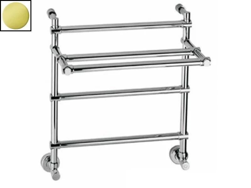 Полотенцесушитель водяной цвет:золото Margaroli 455, с полкой 4554703GOP (детальная фотография)