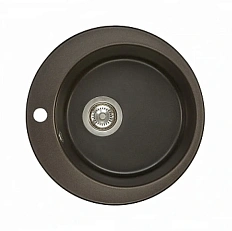 Мойка для кухни Акватон Иверия 48 см кофе