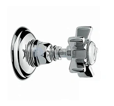 Переключающий вентиль, наружняя часть, тёмная бронза, Nicolazzi Termostatico