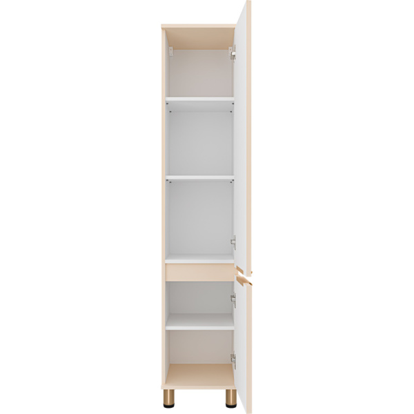 Шкаф-пенал Brevita Enfida 35 см бежевый, правый ENF-05035-030P (детальная фотография), 35 см