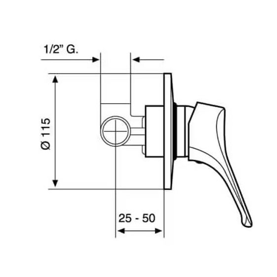 Схема (детальная фотография), для душа