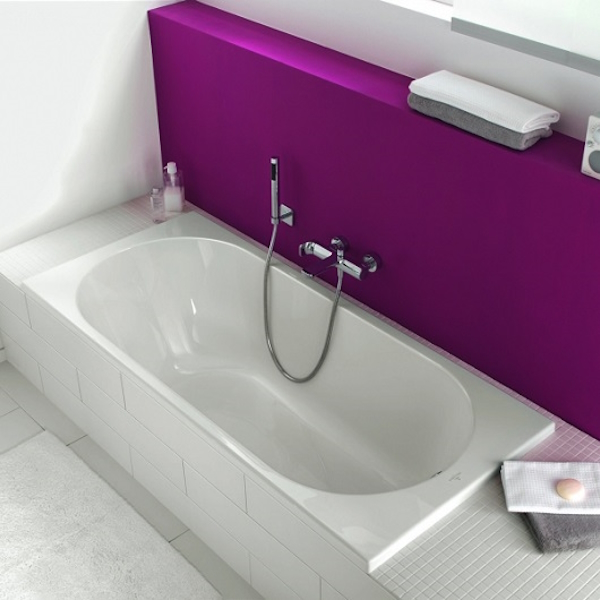 Акриловая ванна Villeroy & Boch O.Novo UBA177CAS2 (детальная фотография), 170x70 см