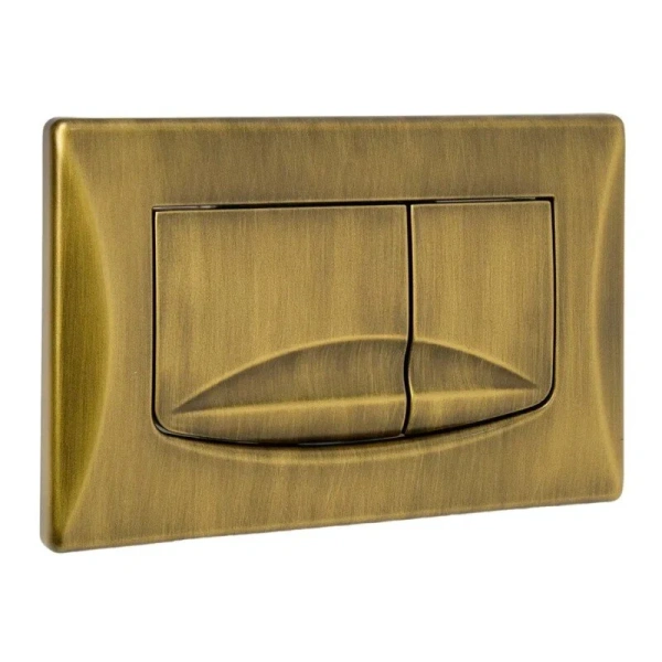 Клавиша смыва Migliore River Dual бронза 27466 (детальная фотография), слив эконом-стандарт с двумя клавишами