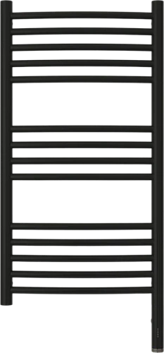 Полотенцесушитель электрический Сунержа Богема 3.0 40х80 см правый черный матовый - фото 3