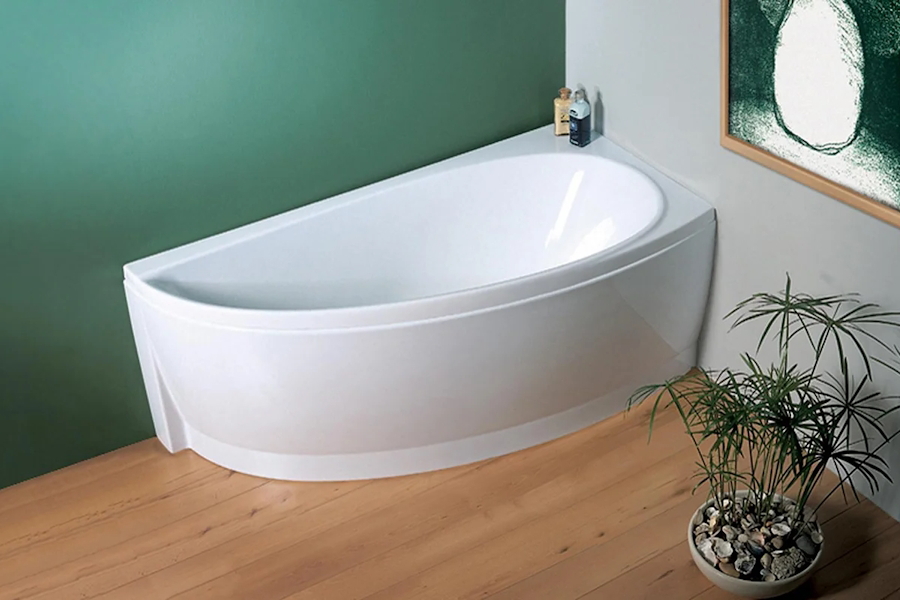 Ванна акриловая Ravak Avocado 150х75 см правая CS01000000 (детальная фотография), акриловые