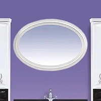 Зеркало, цвет рамы белый, Misty Флоренция